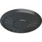Ekena Millwork Leandros Ceiling Medallion (Fits Canopies up to 6 3/8"), Hand-Painted Pewter, 19 7/8"OD x 1 1/4"P CM22LNPES - alternate 2